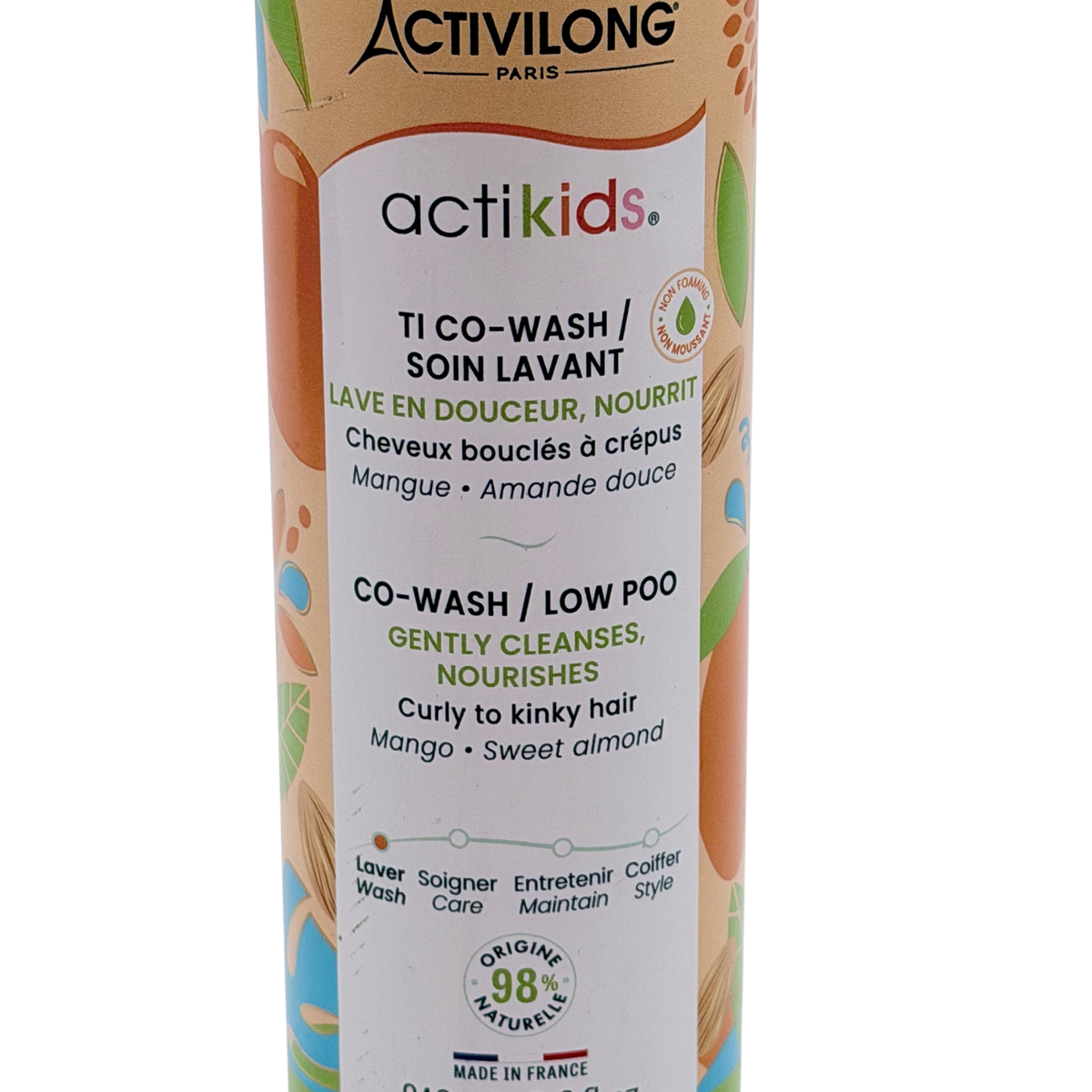 Soin lavant Co-Wash cheveux bouclés à crépus – 240 ml
