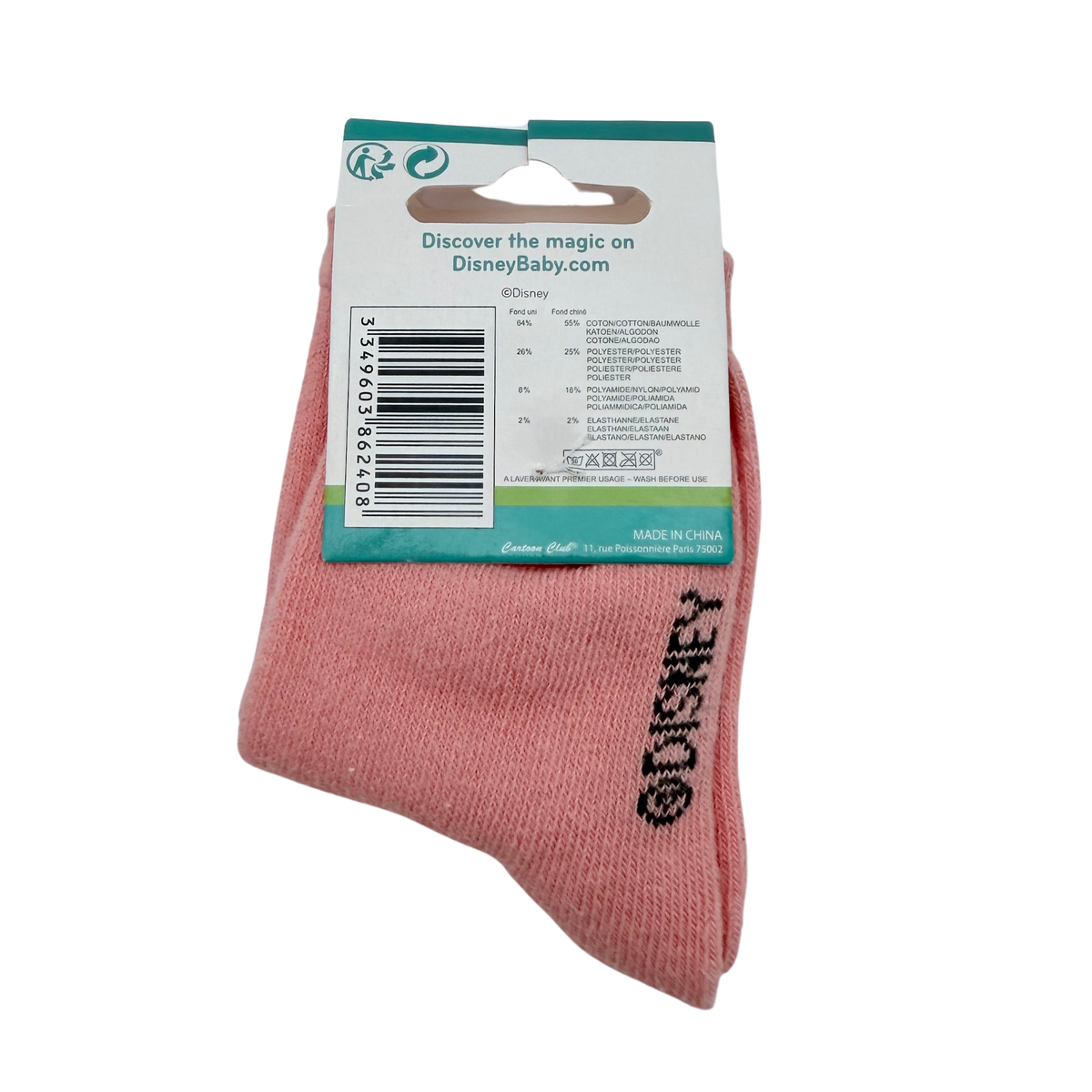 Chaussettes roses Minnie Mouse - 19-22