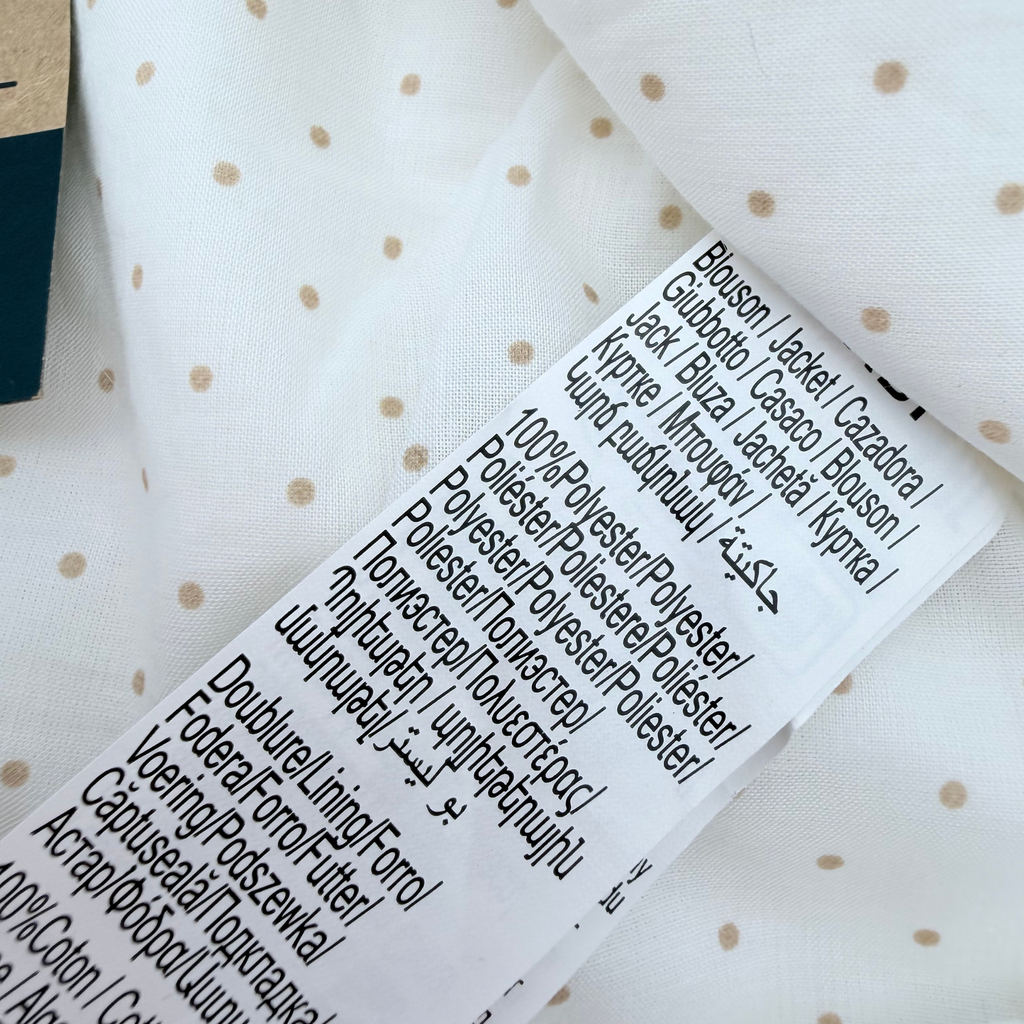 Gilet sans manches bébé écru en fausse fourrure - 6 mois