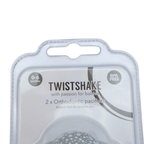 Lot de 2 sucettes orthodontiques grises et blanches 0-6 mois