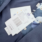 Combinaison pilote bébé bleu marine à motifs oursons - 18 mois
