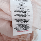 Short fluide rose poudré à dentelle — 4 ans