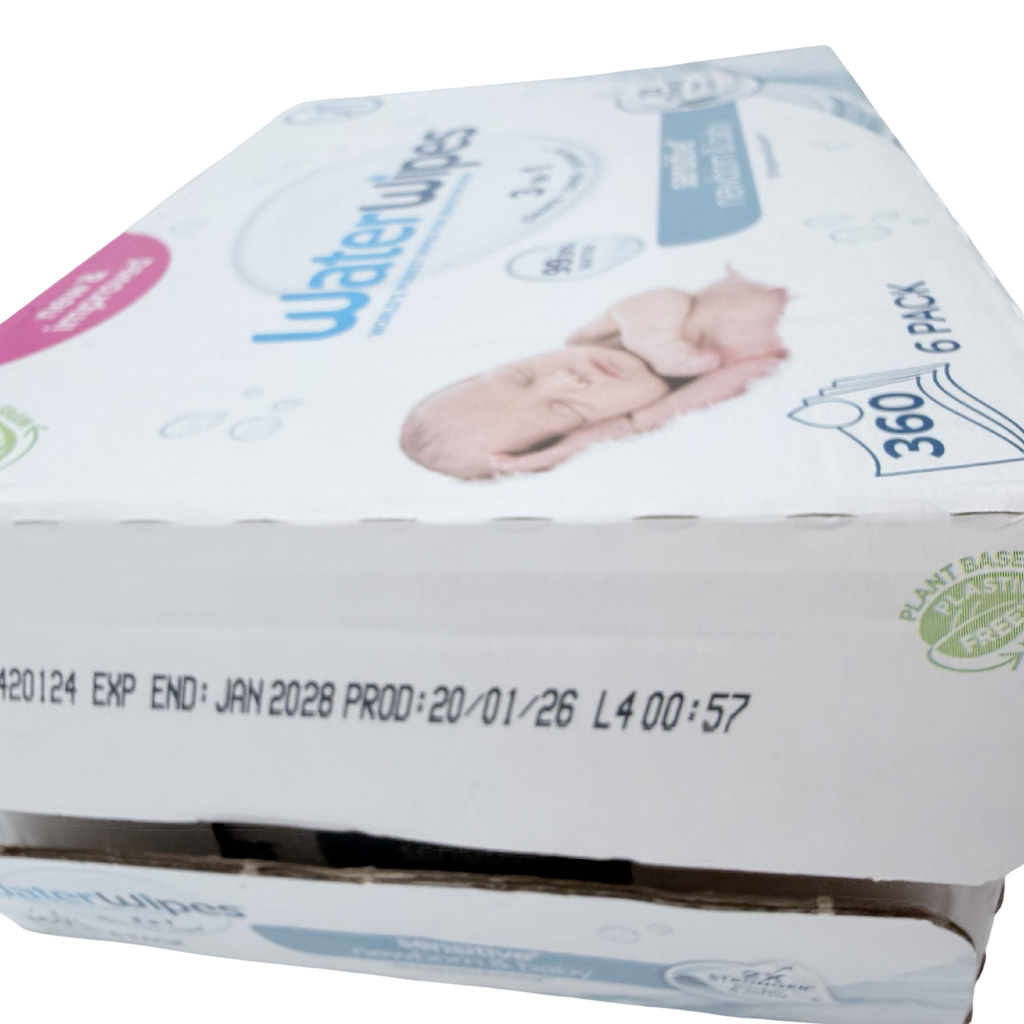 Lingettes bébé sensibles – Lot de 6 paquets (360 lingettes)