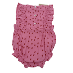 Barboteuse rose — 3 mois