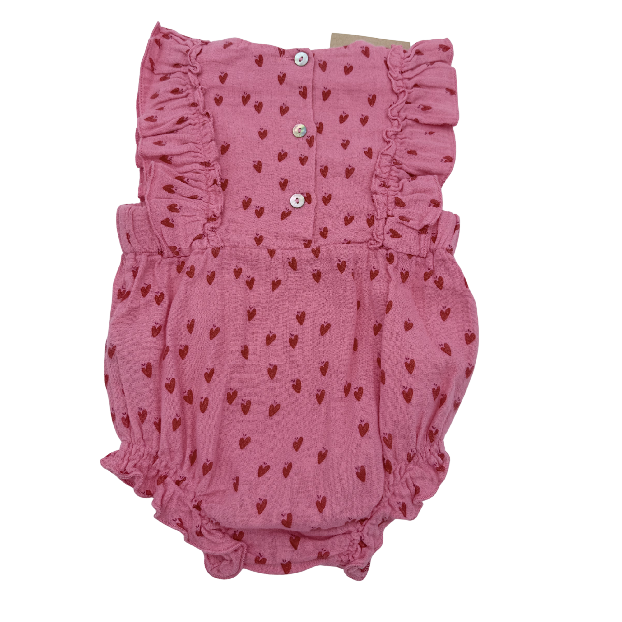 Barboteuse rose — 3 mois
