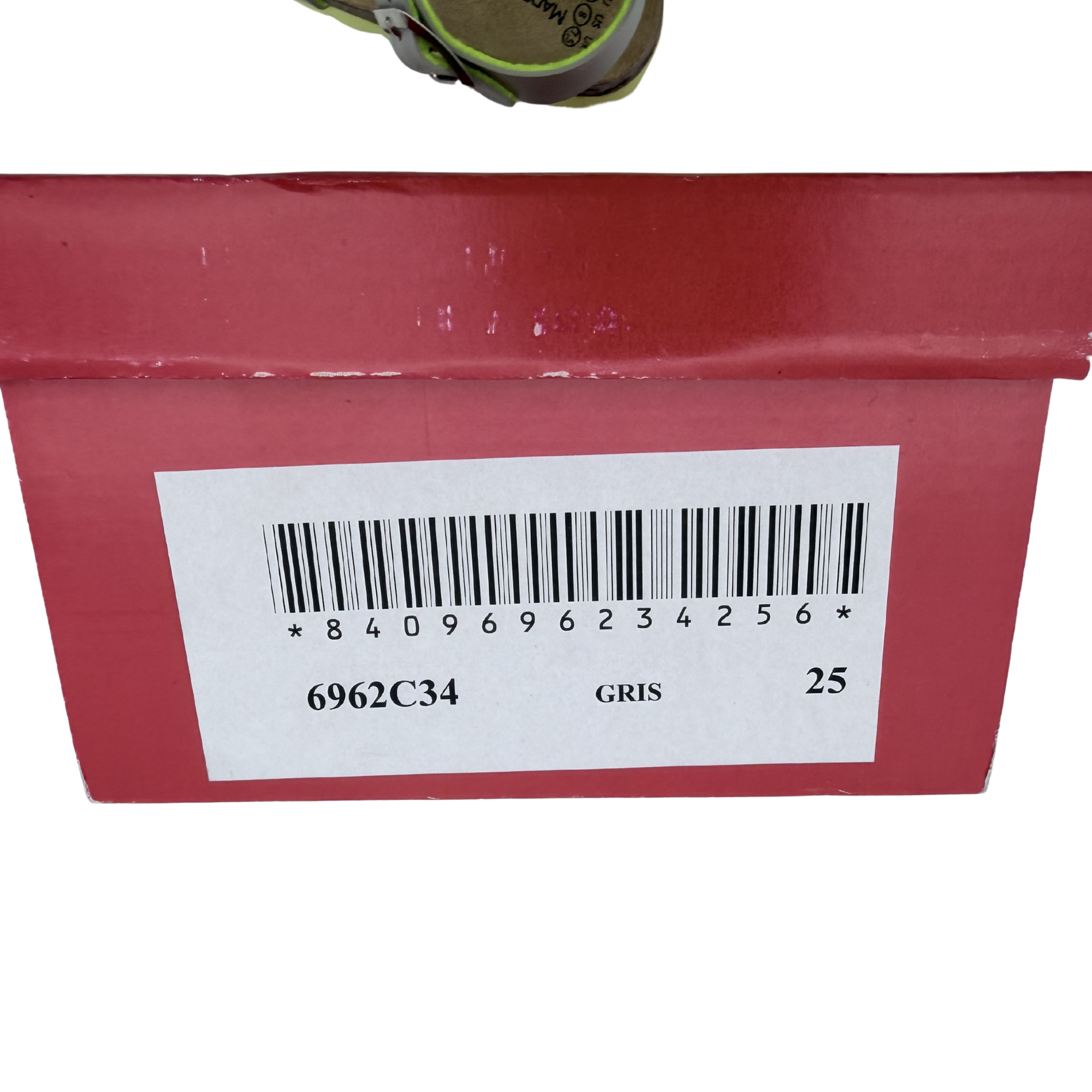 Sandales gris clair fluo — 25