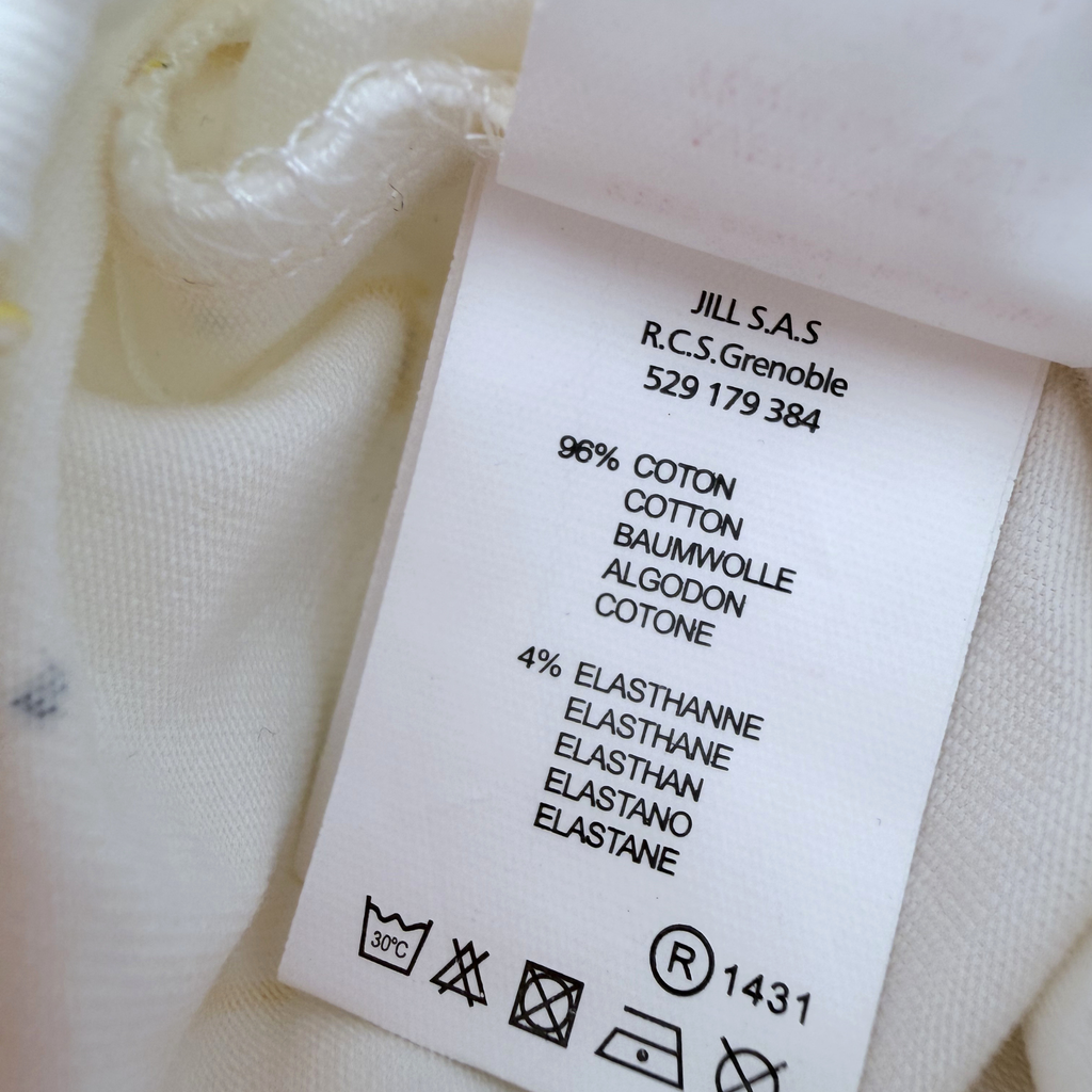 Ensemble t-shirt et short imprimé girafes — 6 mois