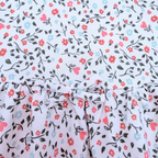 Robe blanche imprimé petites fleurs — 36 mois
