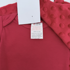 Ensemble naissance rouge texturé 5 pièces — 0-3 mois