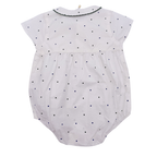 Barboteuse bébé à pois — 12 mois