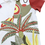 Polo perroquet tropical — 18 mois