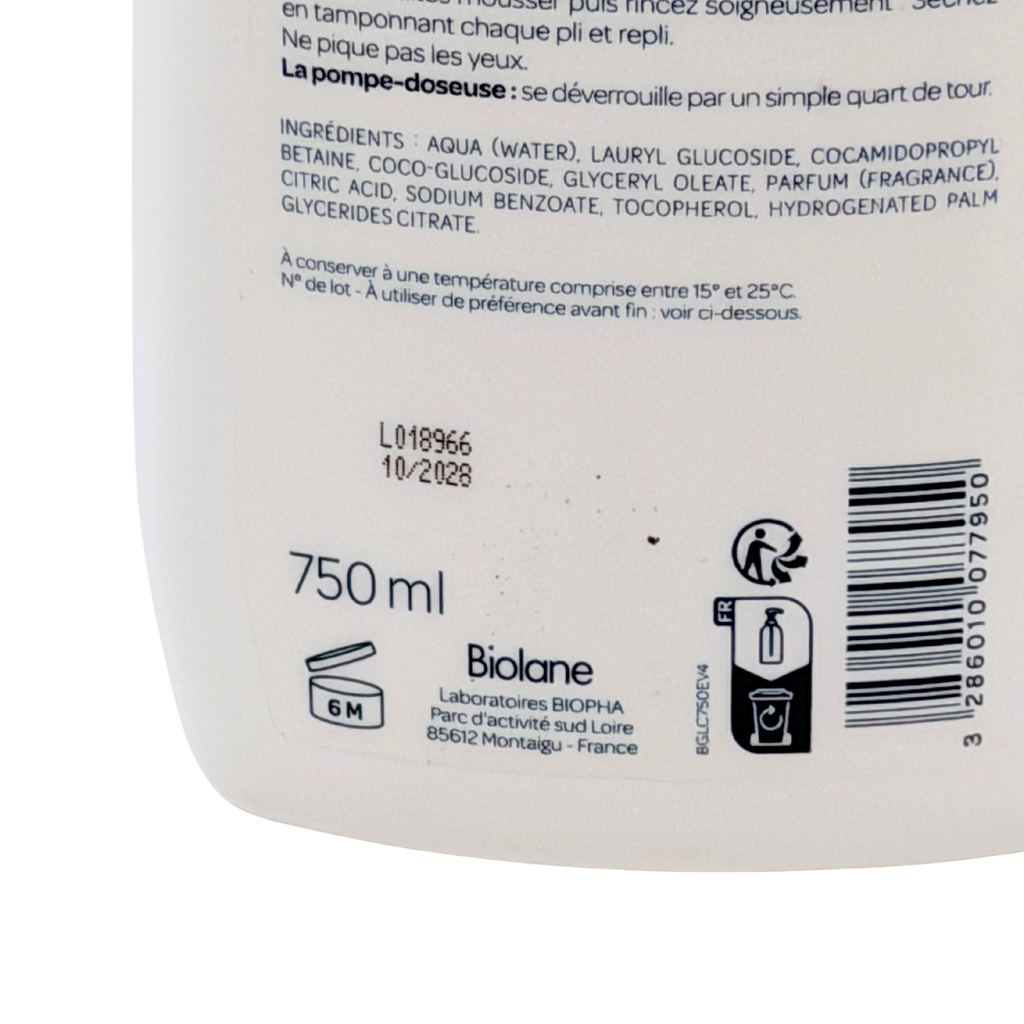 Gel lavant corps & cheveux — 750 ml