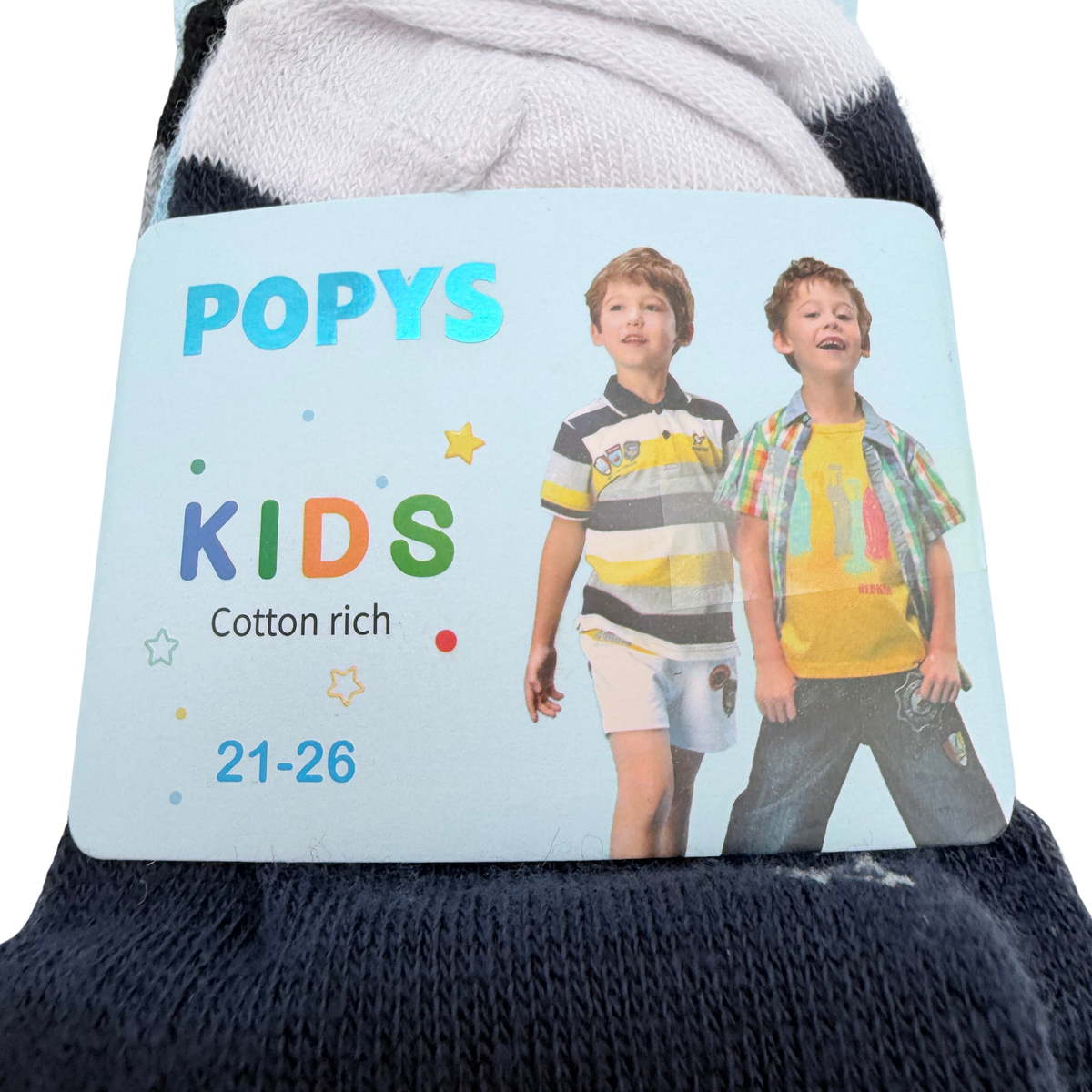 Lot de 3 paires de chaussettes – 21-26