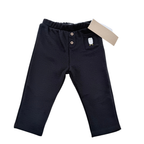 Pantalon bébé bleu marine avec motif pingouin - 9 mois