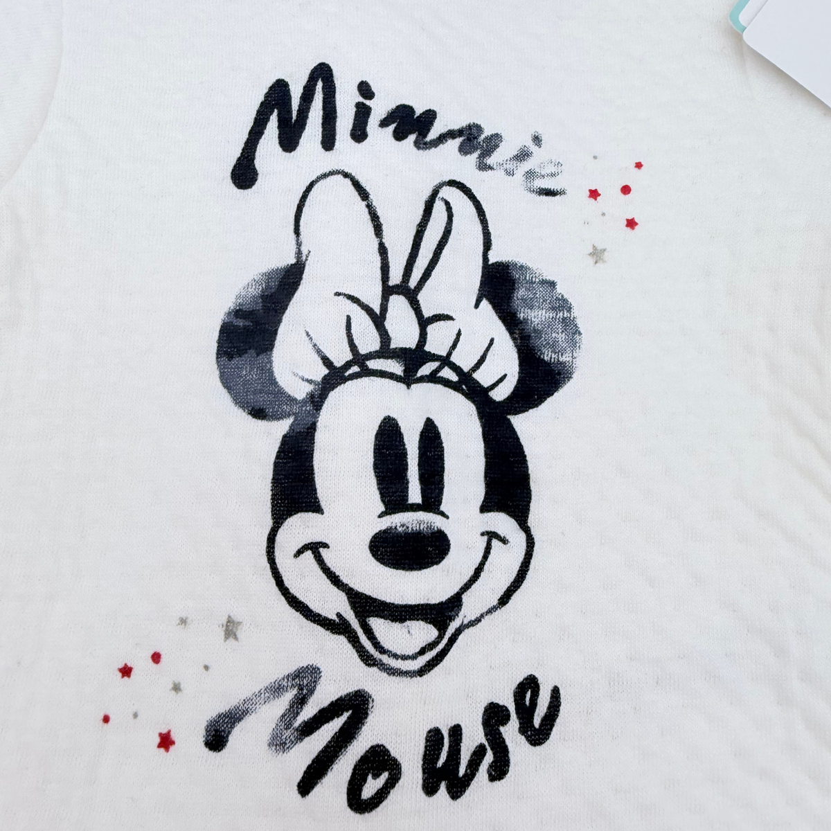 Ensemble bébé fille Minnie blanc et rouge - 6 mois