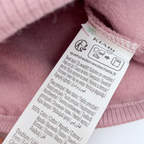 Ensemble bébé rose sweat zippé à capuche et pantalon - 1 mois