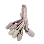 Lot de 3 paires de chaussettes rose et écru – 14-15