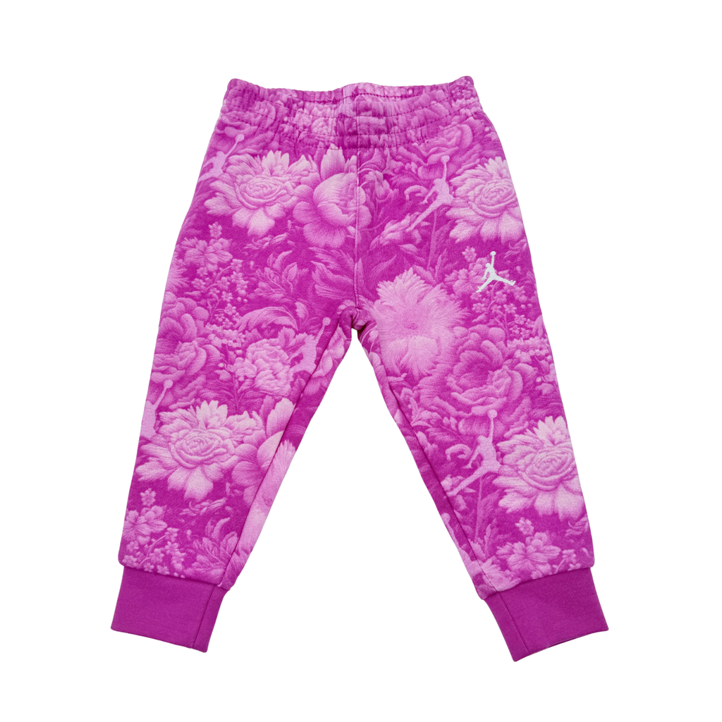 Pantalon jogging rose imprimé floral - 12-18 mois