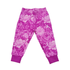 Pantalon jogging rose imprimé floral - 12-18 mois