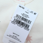 Lot de 7 pyjamas rose et écru - 0-3 mois