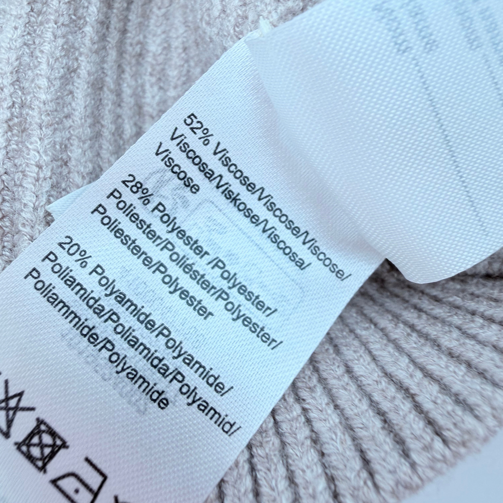 Ensemble bébé robe fleurie et pull sans manches beige - 6 mois