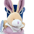 Doudou lapin musical phosphorescent
