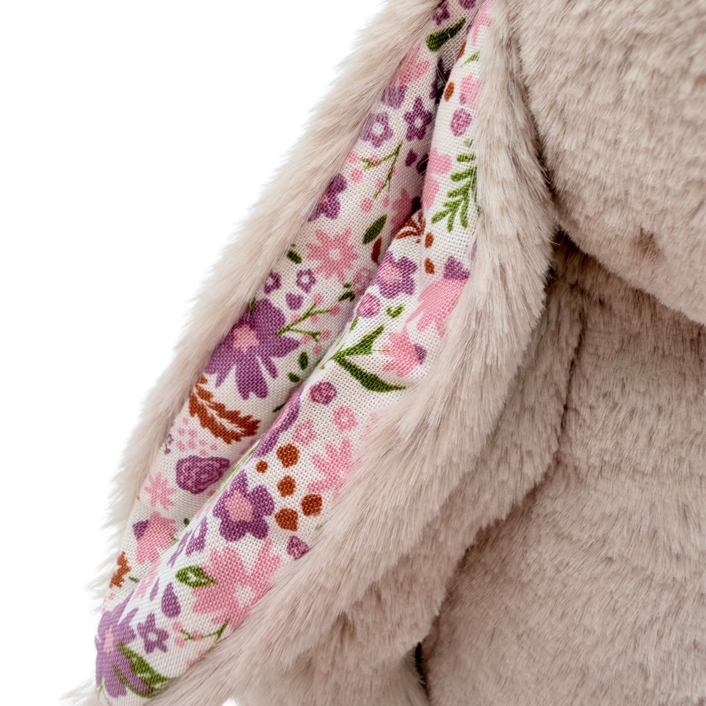 Peluche lapin beige Blossom Petal – 18 cm