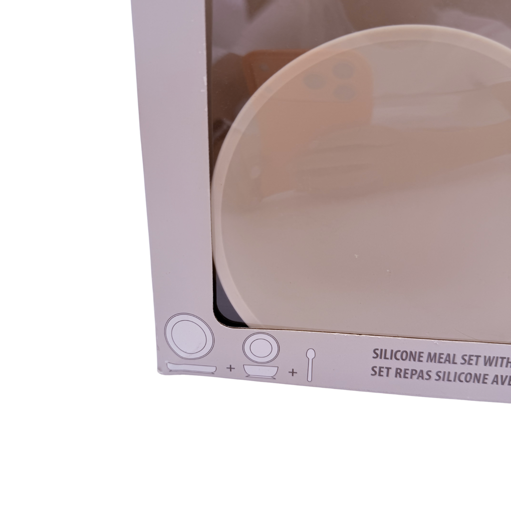 Coffret repas en silicone avec ventouse — Dès 6 mois
