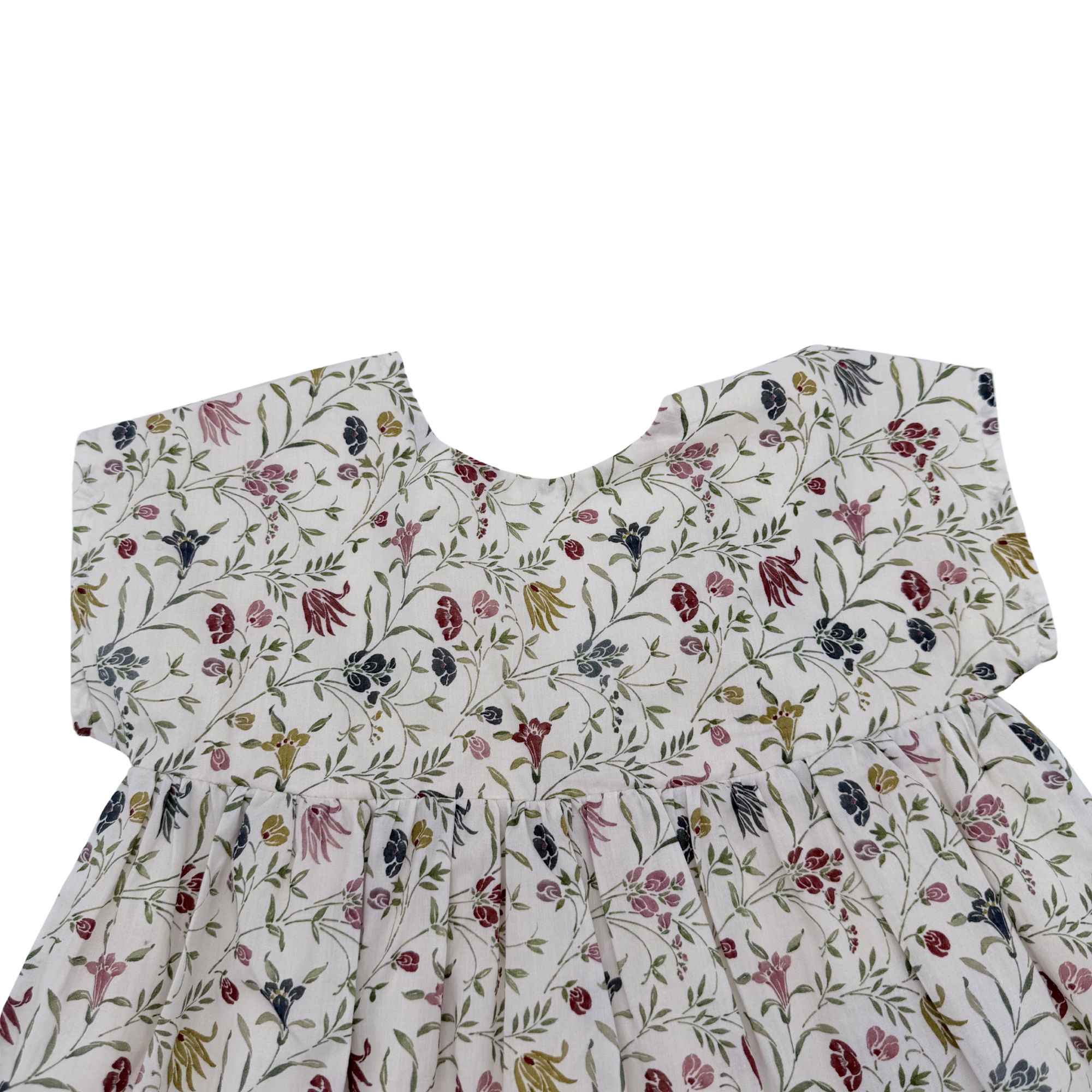 Robe liberty manches courtes — 9 mois