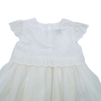 Robe en broderie anglaise et tulle – 12 mois