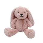 Peluche lapin ultra douce rose — 40 cm