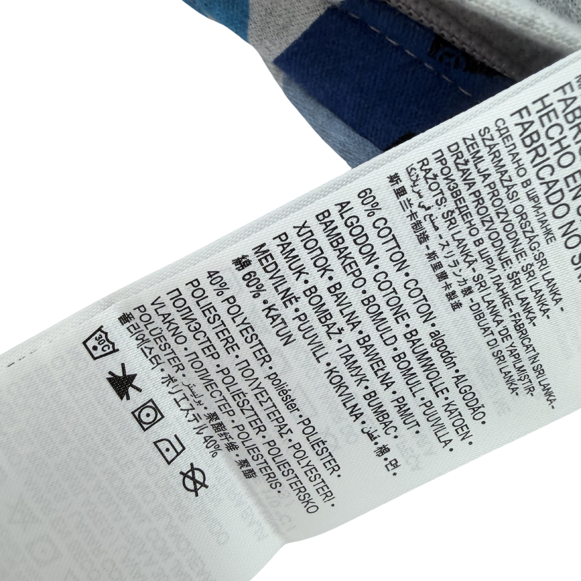 Pyjama bébé Levi’s bleu imprimé logo — 9 mois