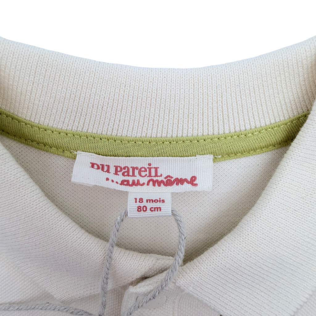 Polo perroquet tropical — 18 mois