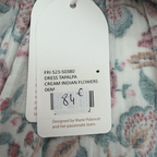 Robe sans manches fleurie — 12 mois
