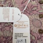 Robe fleurie volantée — 6 mois