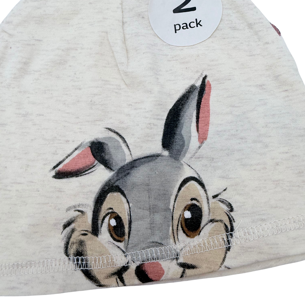 Lot de 2 bonnets Disney Bambi - 6-12 mois