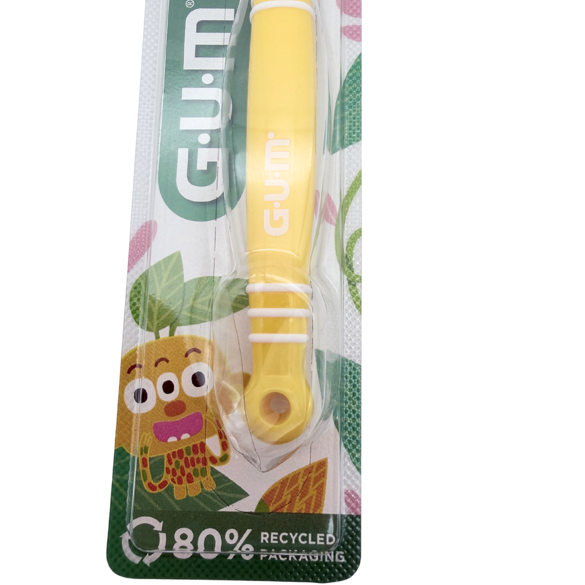 Brosse à dents bébé jaune