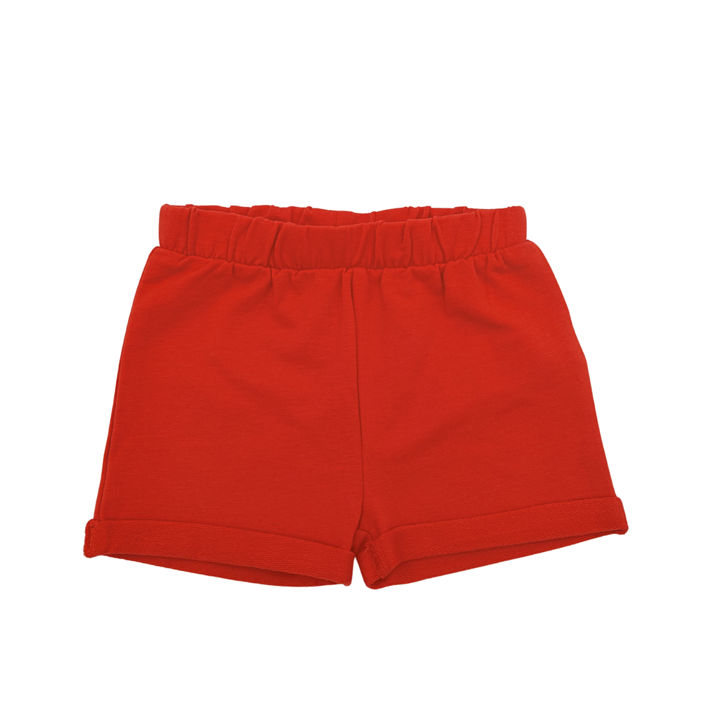 Short molletonné à revers — 12 mois