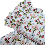 Robe fleurie avec bloomer assorti — 18 mois
