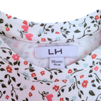 Robe blanche imprimé petites fleurs — 36 mois