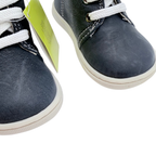 Bottines bébé bleu marine à lacets – 18