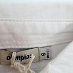 Polo blanc imprimé pirate — 6 mois