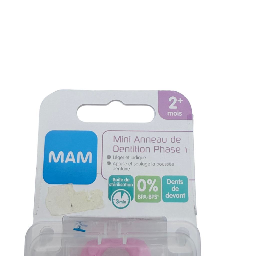 Mini anneau de dentition Phase 1 dès 2 mois