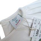 Robe à rayures ondulées pastel — 18 mois