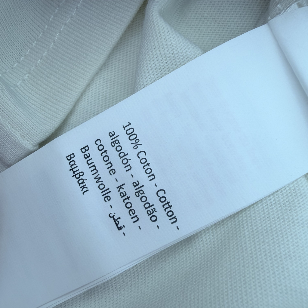 T-shirt blanc « Good Vibes Only » — 3 mois
