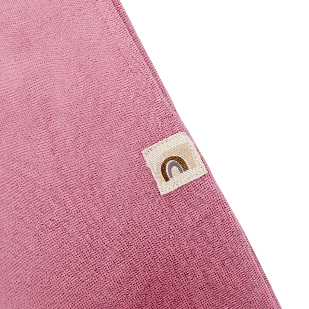 Pantalon enfant rose à jambes larges - 12-18 mois