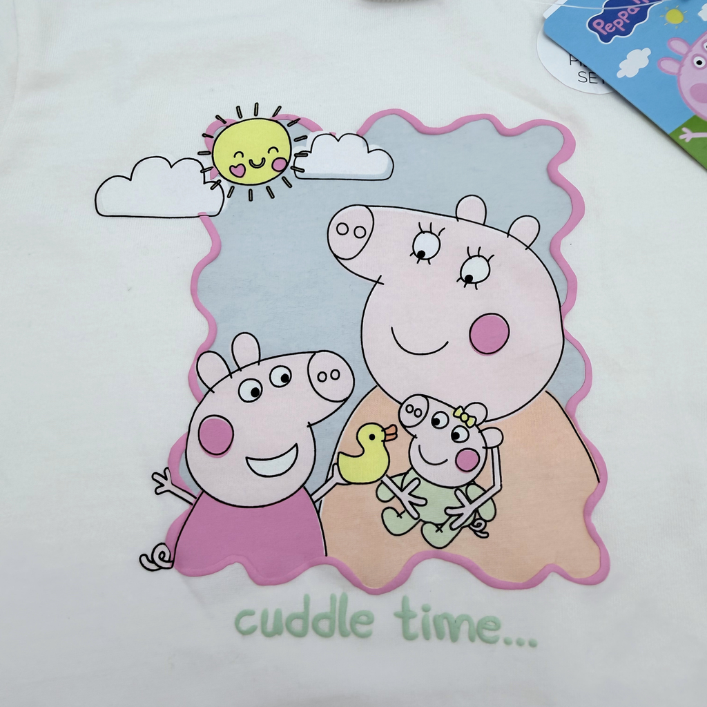 Ensemble Peppa Pig sweat et legging rose — 9-12 mois