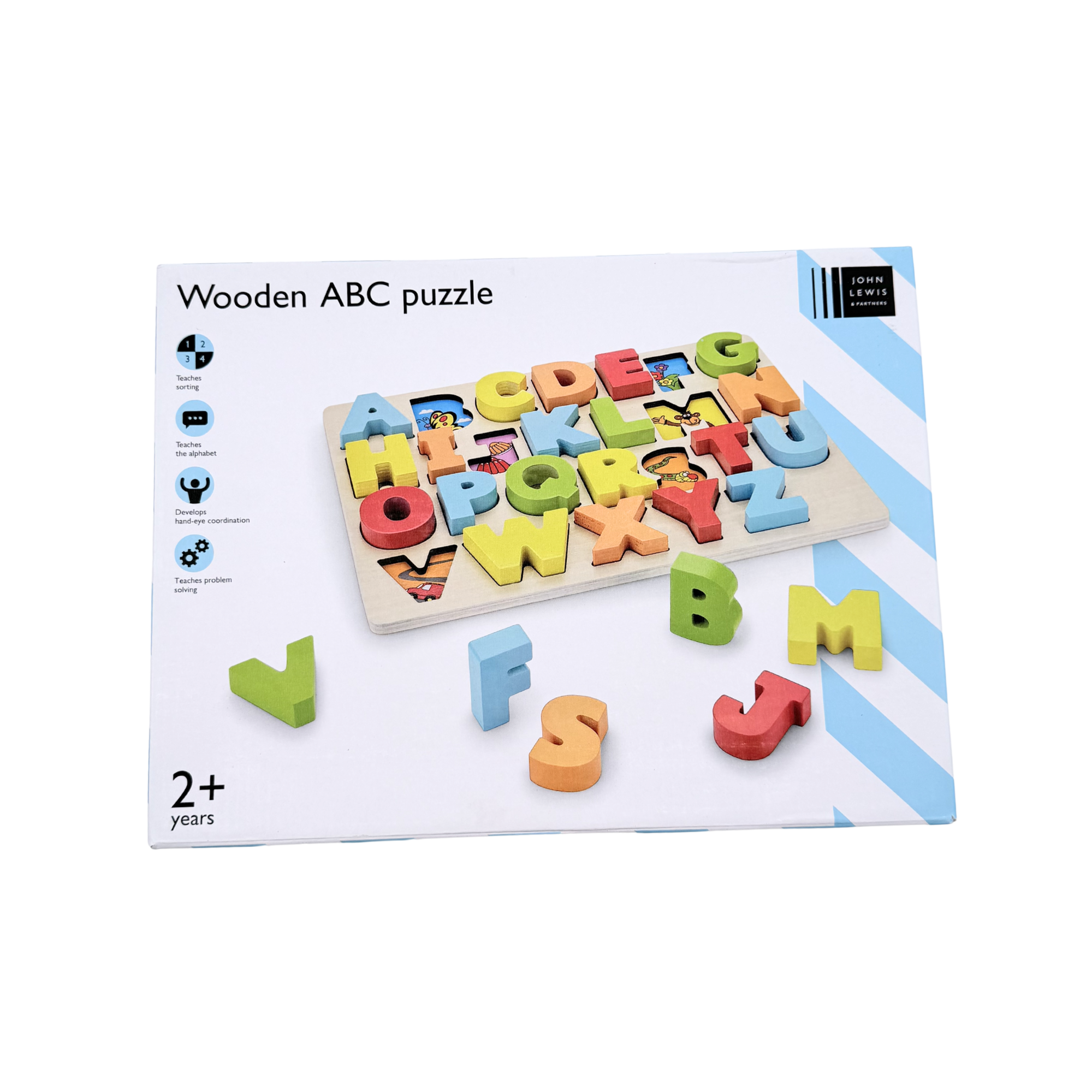 Puzzle alphabet en bois
