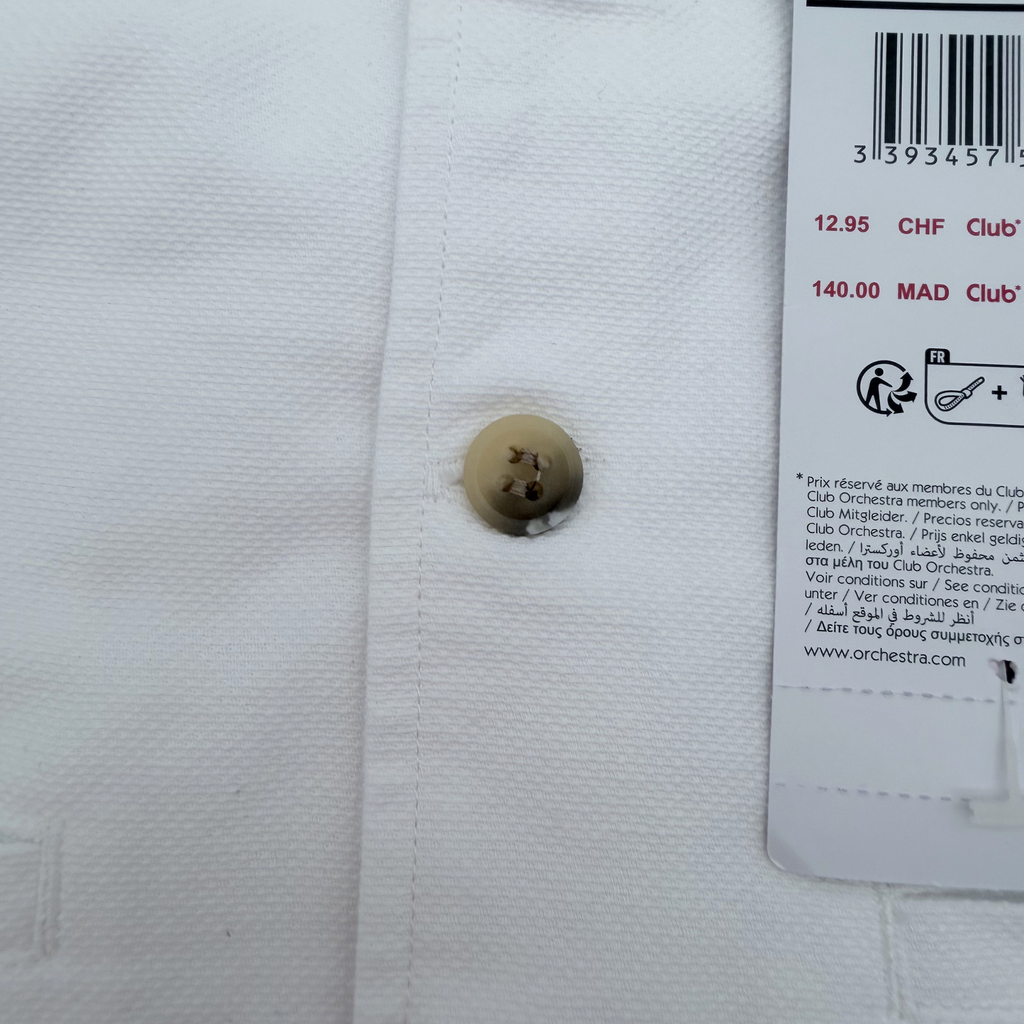 Gilet de costume blanc — 12 mois