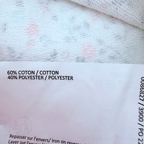 Robe blanche imprimé petites fleurs — 36 mois